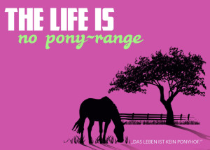 Denglisch Sprüche - pony-range