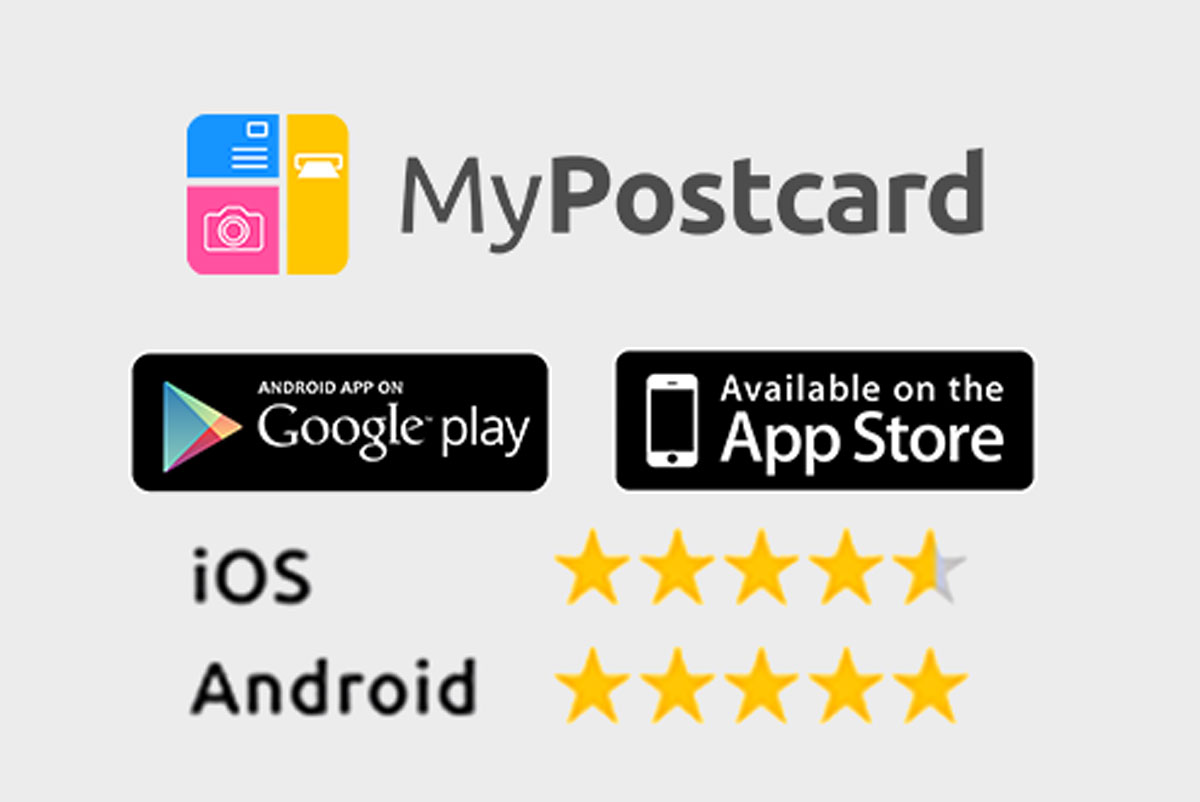 Beste Postkarten App