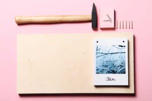 Fotos anordnen für einen DIY Kalender
