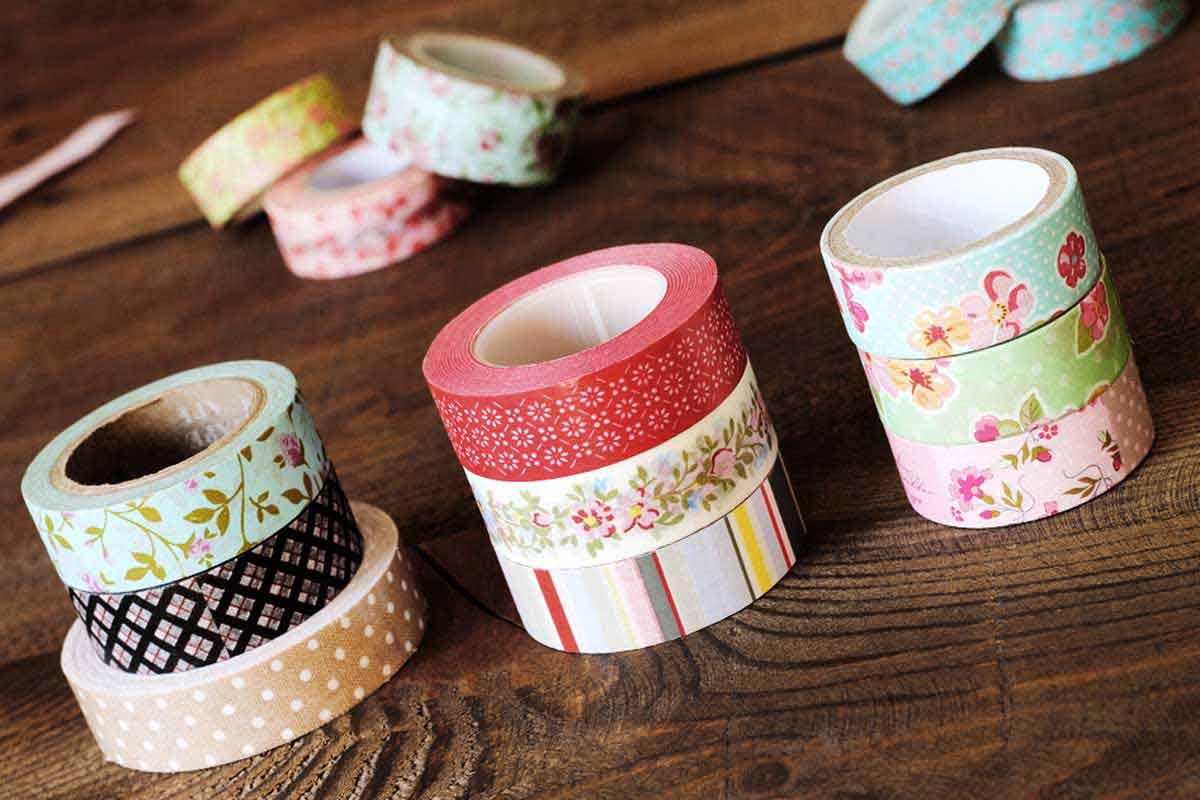 Easy DIY Washi Tape Dispenser Project from Washi Tape Crafts by Amy  Anderson - Hello Creative Family
