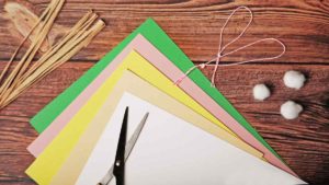 Utensils for flower decoration - Easter DIY