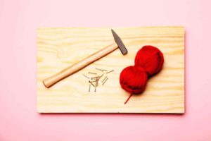 Utensils for a string Design heart