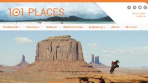 101places unter den 5 tollsten Backpacker Blogs