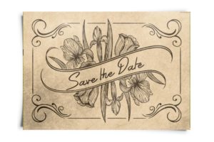 Save The Date Postcard