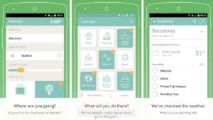 Packpoint as #1 of Holiday Apps