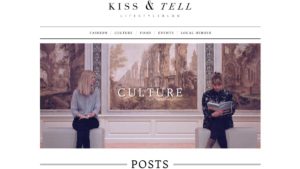 Top Lifestyle Blogger - Kiss & Tell