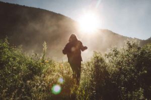 Wandern mit Mutti im Mutter Kind Urlaub
