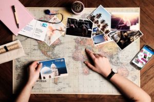 International postcard postage of all countries worldwide