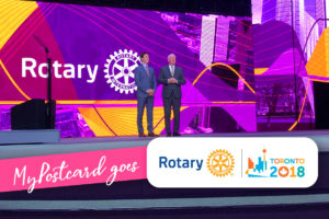 MyPostcard goes Rotary Convention 2018