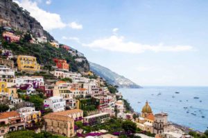 Positano at the Amalfi coast - The arrival