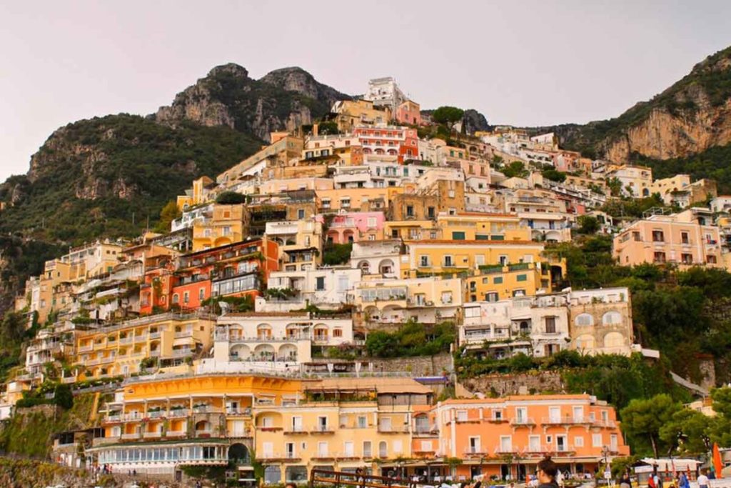 Positano at the Amalfi coast is the hotspot 2018