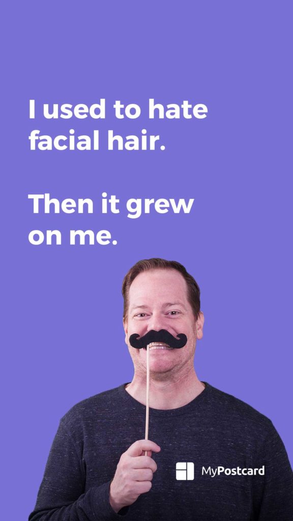The Best Funniest Dad Jokes Facial Hair Mypostcard Blog