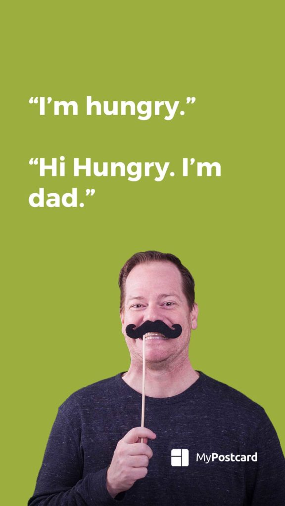 The Best Funniest Dad Jokes The Hungry Dad Mypostcard Blog