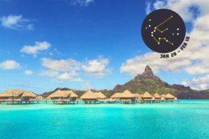 Relaxen auf Bora Bora für Sternzeichen Wassermann