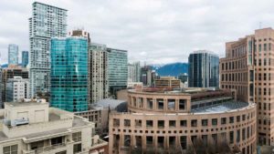 The spectaculare shape of the Vancouver Public Library