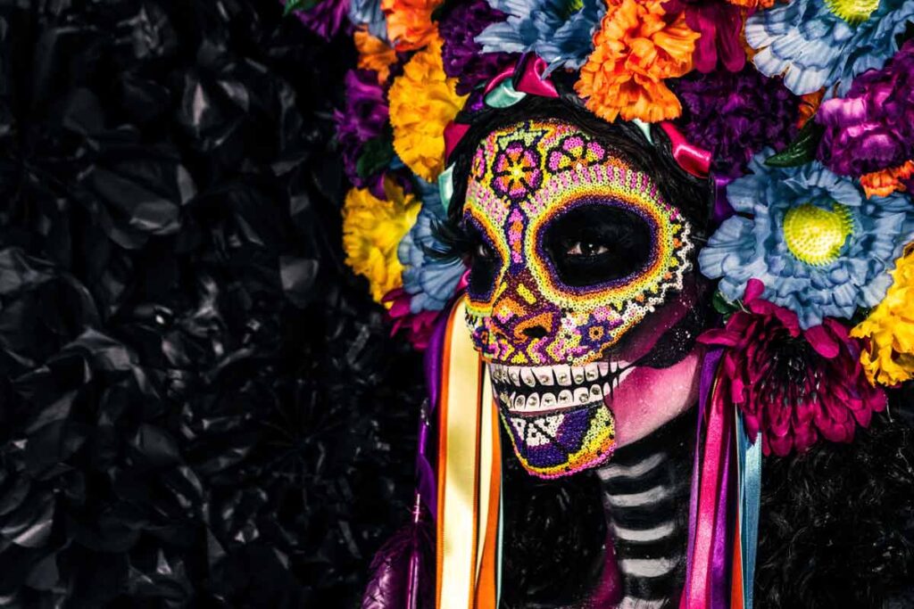 Day of the dead in Mexico is one version of Halloween around the world