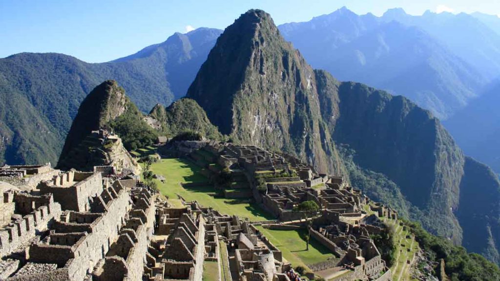 Machu Picchu: ein Ort, den man 2020 besuchen sollte, Luftbild