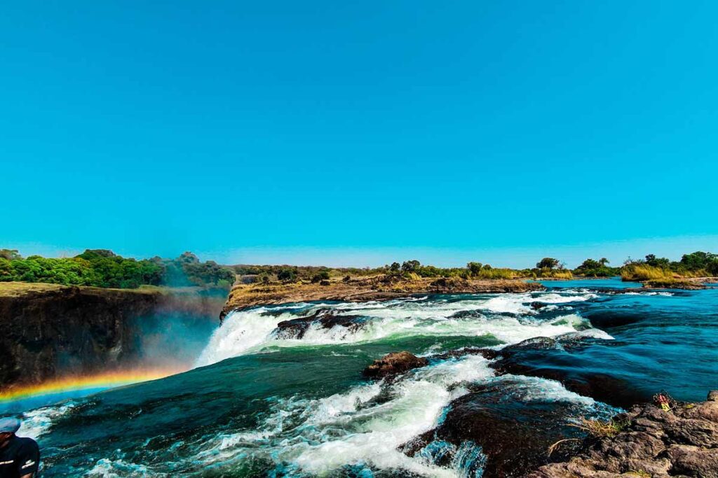 The Victoria Falls in Africa looking like an instagrammable place