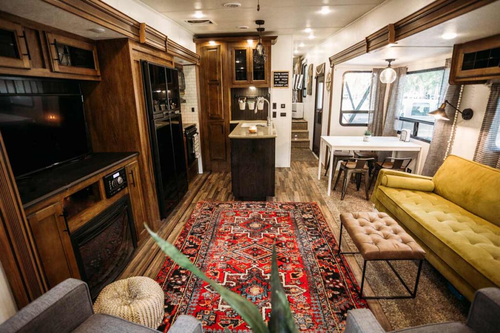 How an RV home looks from the inside