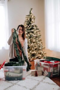 Bloggerin sucht durch ihre Weihnachsdeko