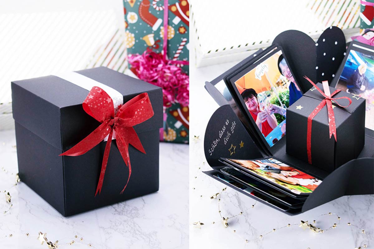 How to Create a DIY Photo Explosion Box: Step-by-Step: MyPostcard blog