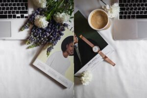 Two ideas for your flat lay arrangements