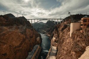 Hoover Dam in der USA aus der Filmshooting Location vom Transformers