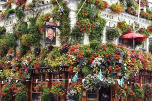 Ein Bar in Notting Hill, London