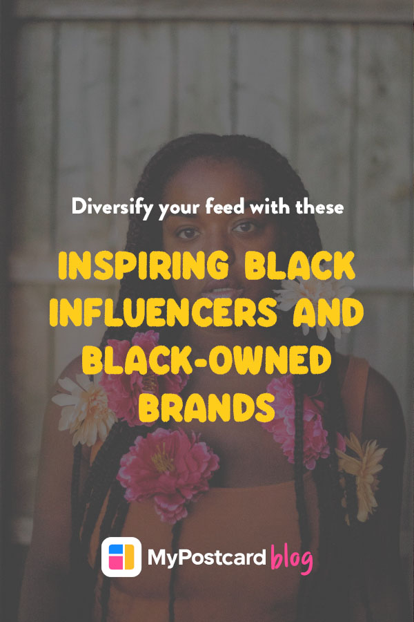 Inspiring black influencers pin