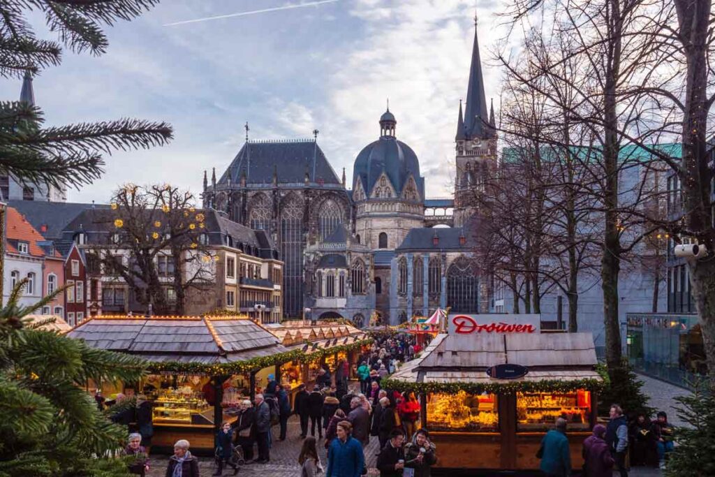 One of the best Christmas markets in Aachen Germany