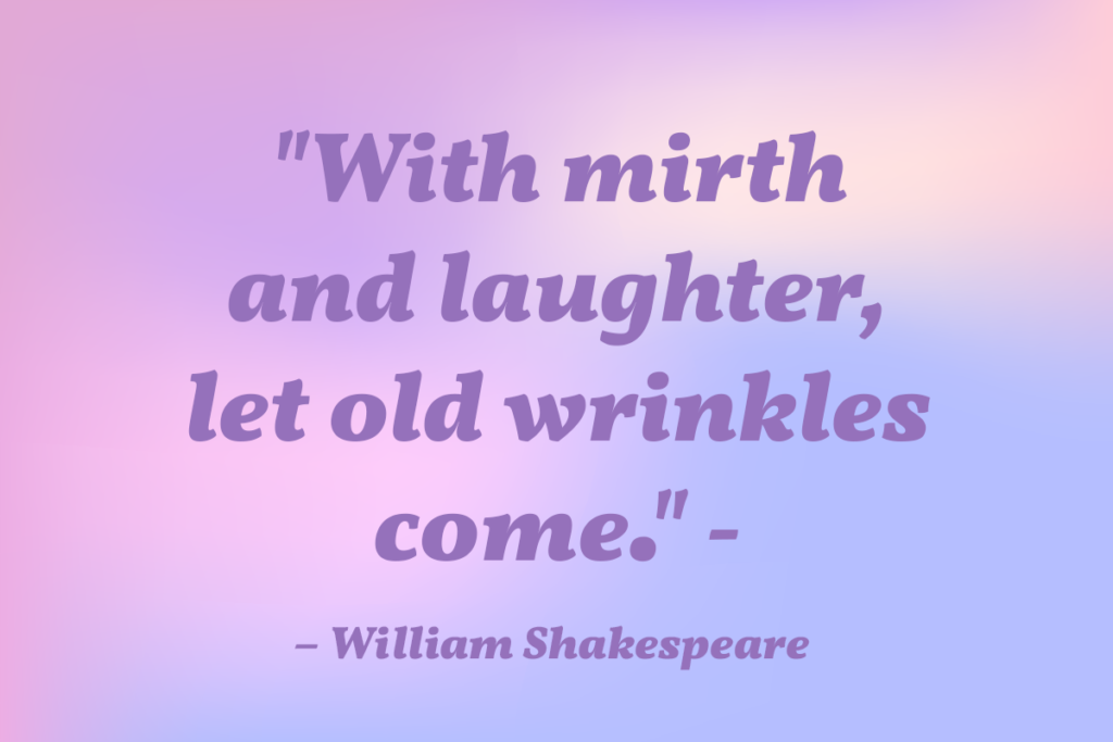A Shakespearian birthday quote for besties 