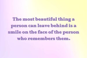 A condolence message for the bereaved