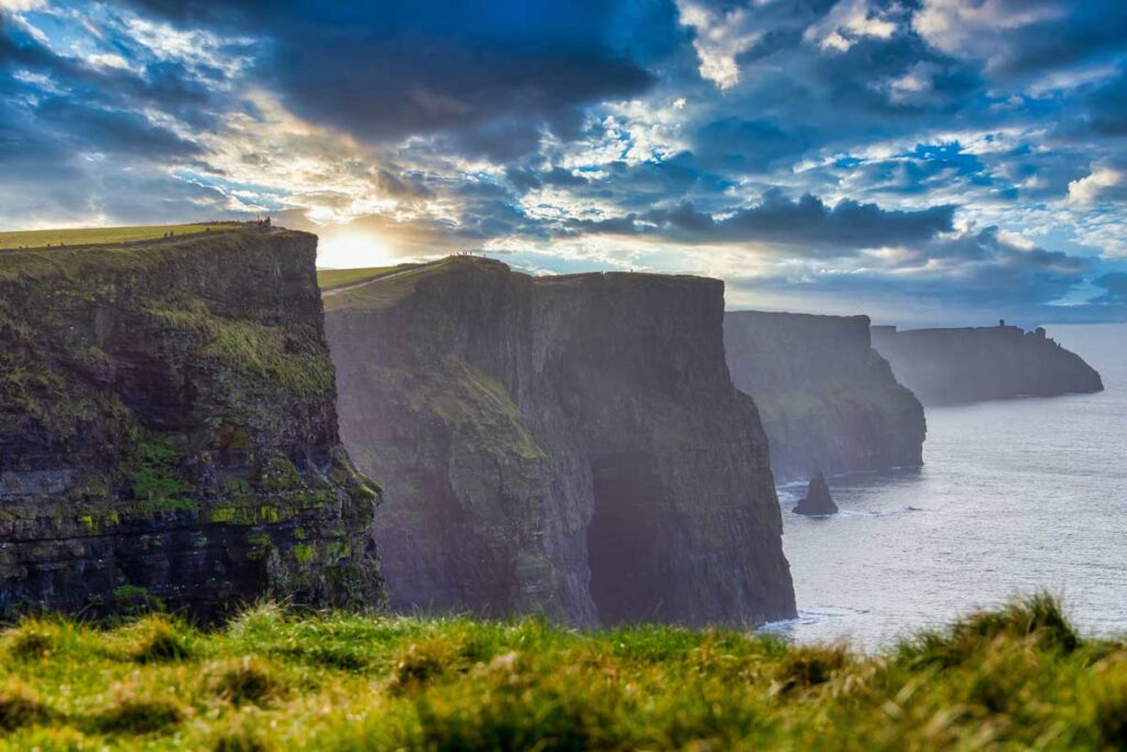Country Clare in Ireland provides one of the best ocean views on Earth