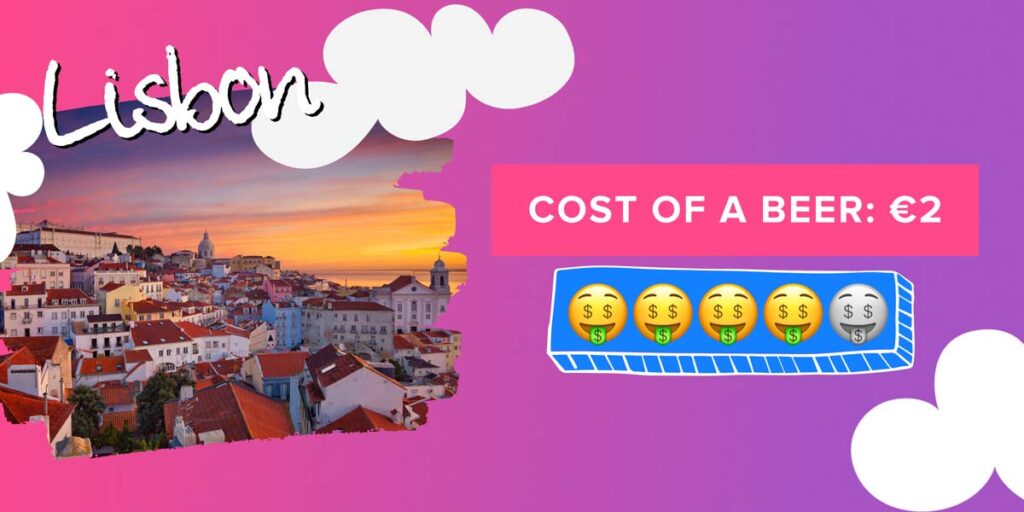 How affordable is a stag do in Lisbon
