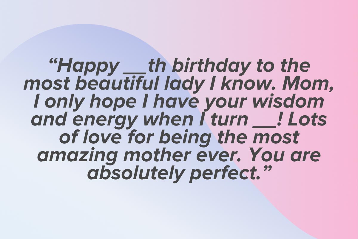 Birthday Wishes for Mom: 26 Perfect Messages – MyPostcard