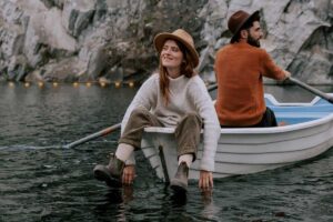 Date Ideen - einen Boot Fahrt