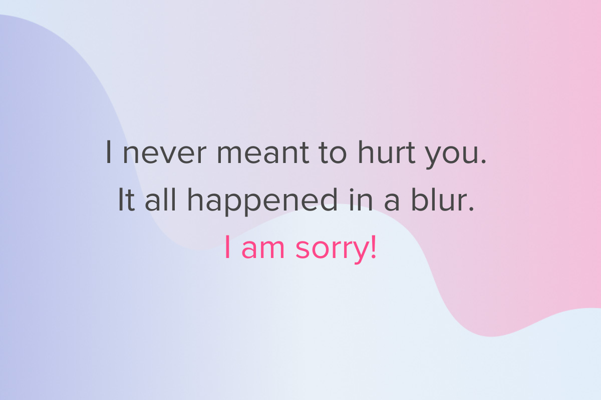 ‘Sorry For My Mistake’ Messages Which Convince – MyPostcard