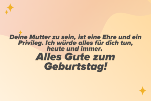 Geburtstagsspruch für die Tochter von der Mutter