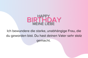 Geburtstagsspruch für die Tochter