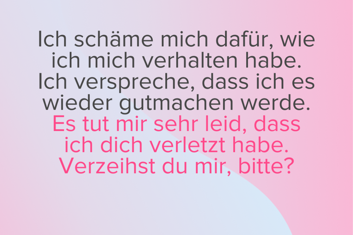 Wie Entschuldigt man sich richtig Botschaften, die überzeugen MyPostcard